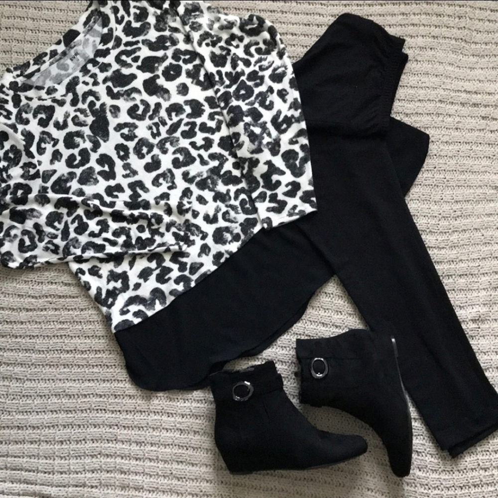 🐆 Leopard Print Chiffon Top